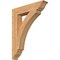 Ekena Millwork Thorton Traditional Smooth Bracket, Western Red Cedar, 5 1/2"W x 30"D x 38"H BKT06X30X38THR01SWR - alternate 1